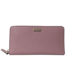 Kate Spade ♠️ NWOT Laurel Way Neda Wallet • Dusty Peony
